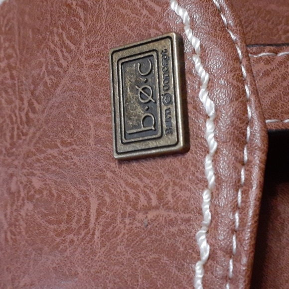 Vintage Leather Purse Top Handle Saddle - Picture 6 of 9